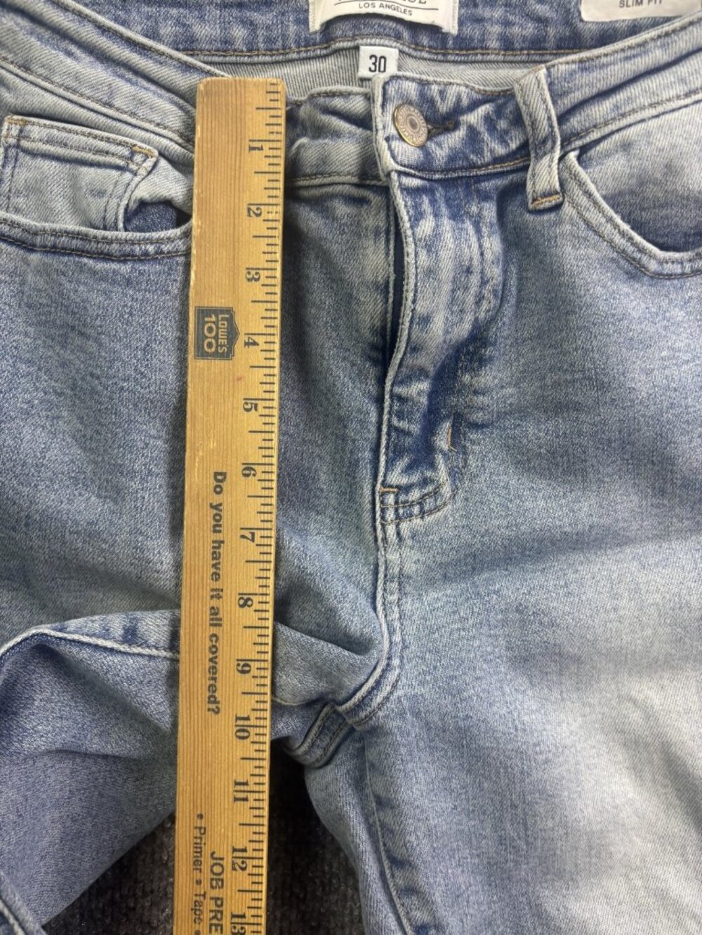 Judy Blue Slim Fit Skinny Jeans Womens 30 Light Wash Mid Rise Stretch 30x26.5 - Picture 4 of 8